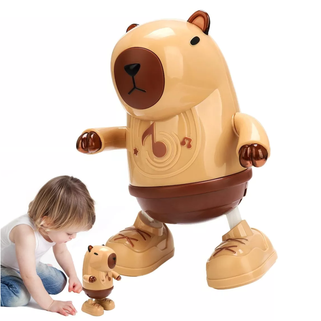 Robot Capibara Bailarín Led