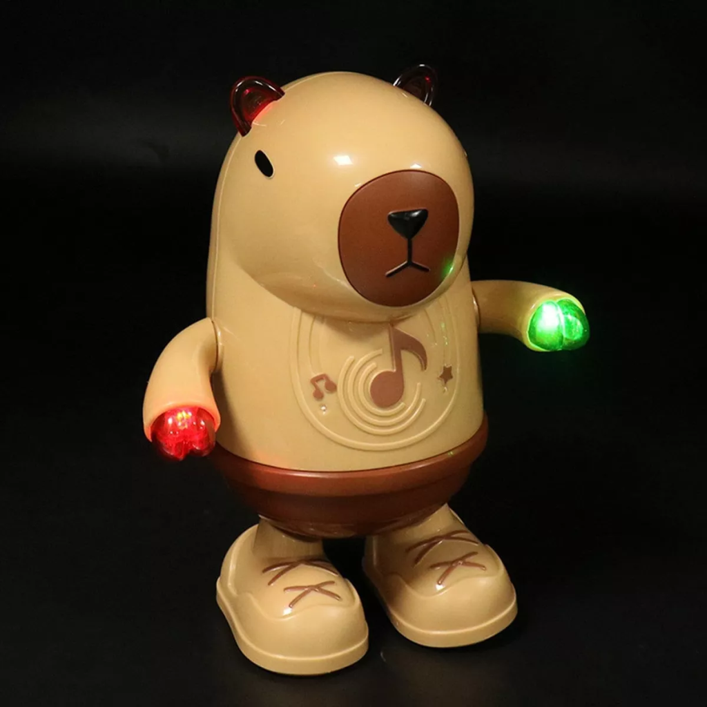 Robot Capibara Bailarín Led